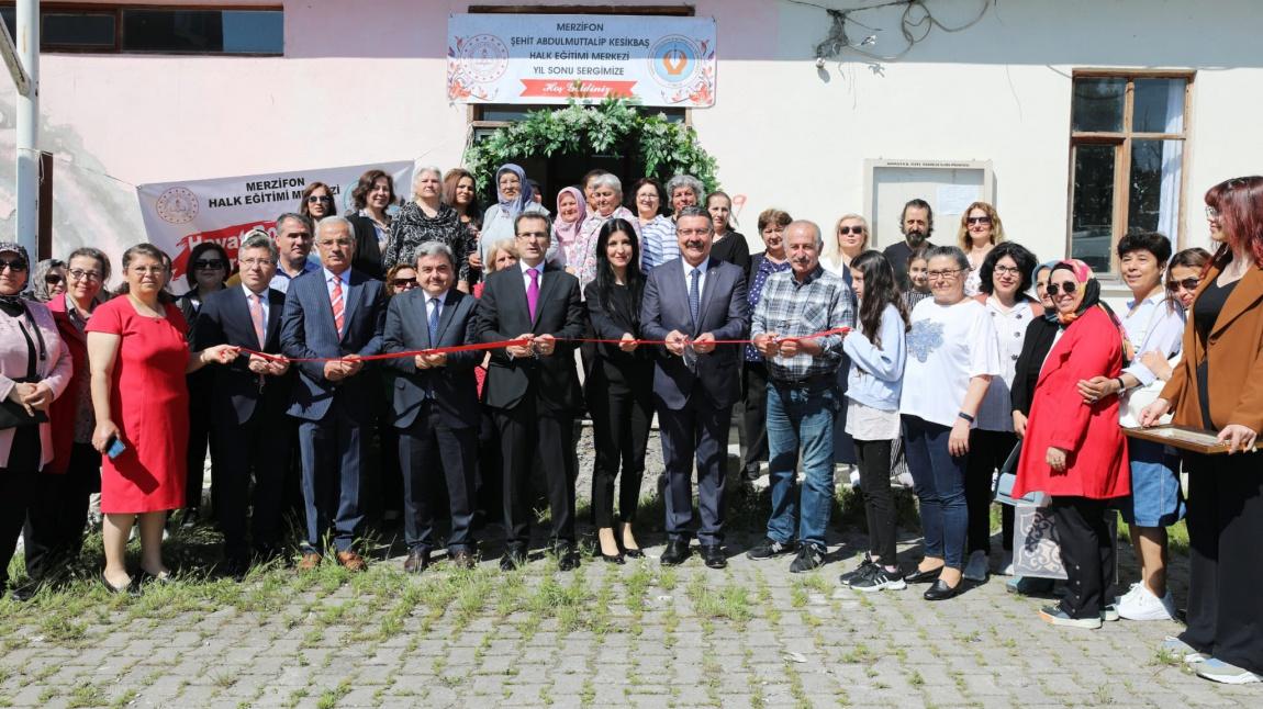 Sarıköy Köy Yaşam Merkezi Sergisi Açıldı 