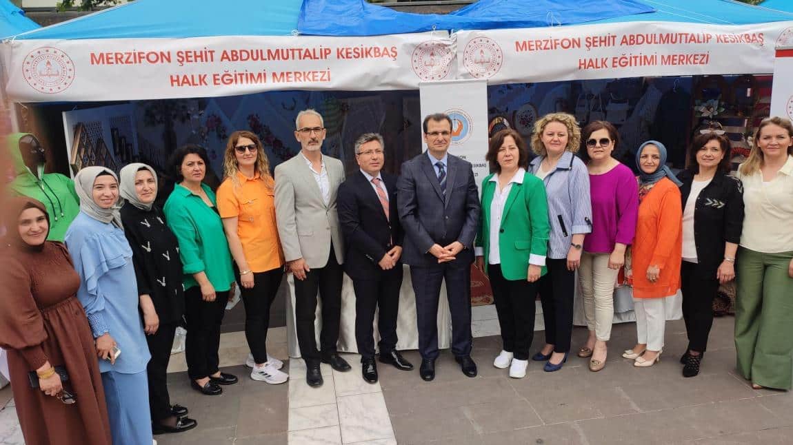 Amasya Uluslararası Atatürk Kültür ve Sanat Festivalinde Merzifon Halk Eğitimi Merkezi 